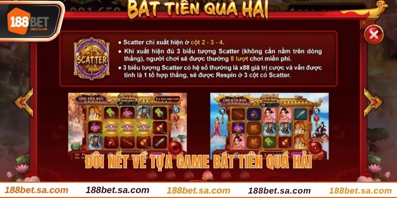 Khám Phá Cách Chơi Game Bát Tiên Quá Hải Cực Hot Tại 188BET 1 Bát Tiên Quá Hải là tựa game slot mang đậm phong cách văn hóa phương Đông